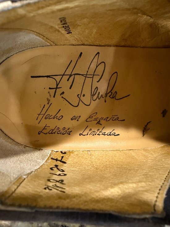 FH Senka Handcrafted Limited edition Western Cowboy leathern Ankle Boots Men 8. main image 13